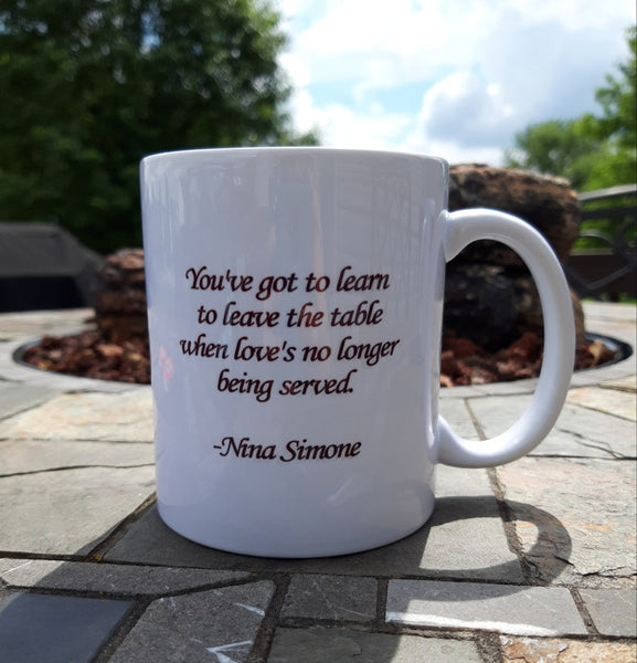 Nina Simone | Nina Simone Mug | Nina Simone Quotes | Black History Month